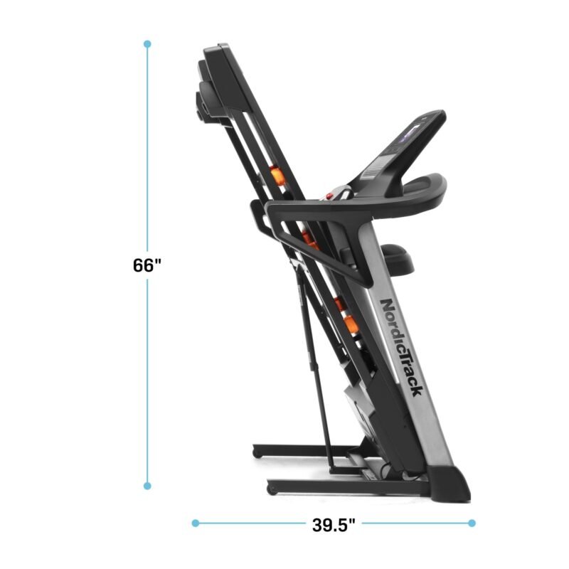 NordicTrack T 6.5 S Smart Treadmill – iFIT-Powered Personal Trainer, 0–10 MPH, 10% Incline, FlexSelect Cushioning (Black) - Image 17